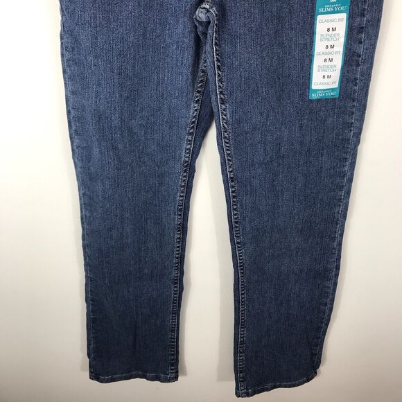 Riders By Lee Jeans Womens Size 8 Medium Slender Stretch Classic Fit Mid Rise - Picture 4 of 10